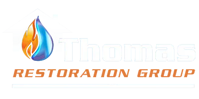 Thomas Restoration Group Logo Old White